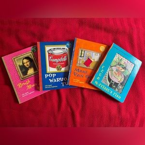 Touch the Art, board books for kids, collectables in near mint condition.